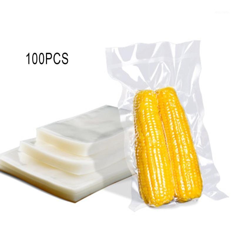 

100 pcs/bag 10X15cm transparent vacuum bag Plastic sealed bag Rectangle Delicatessen Daily necessities1