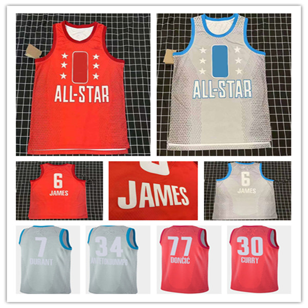 

Printed 2022 All-Star Basketball Jerseys 75th James Stephen Durant Curry DeRozan Morant Young Wiggins Embiid Jokic Antetokounmpo Irving Murray Doncic Ball Booker, Man white