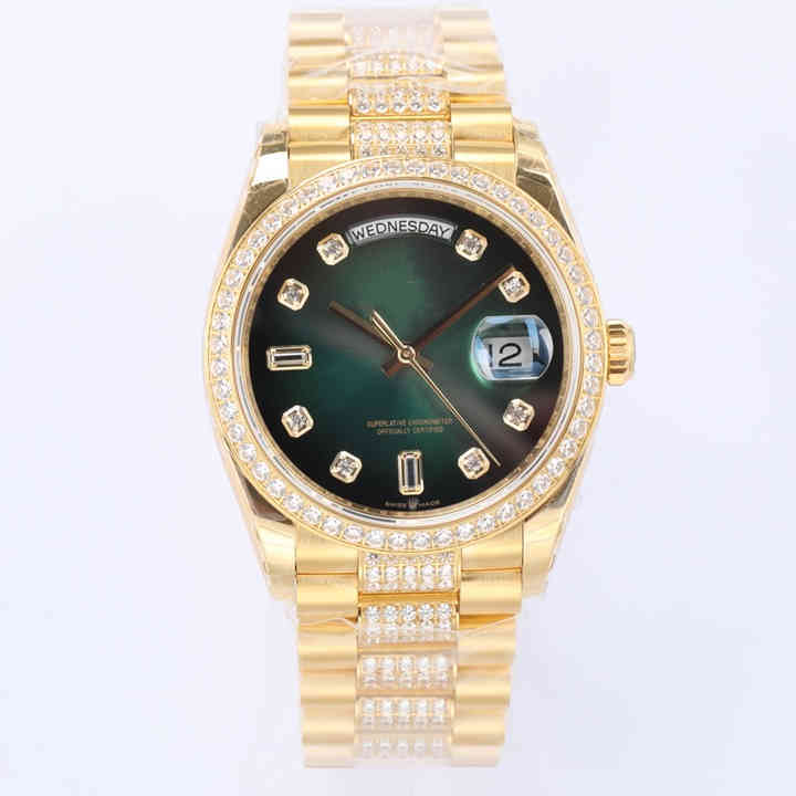 

Ew Datejust 36*12mm Montre De Luxe Womens Watches 3255 Automatic Chain Movement Luxury Diamond Watch, As picture