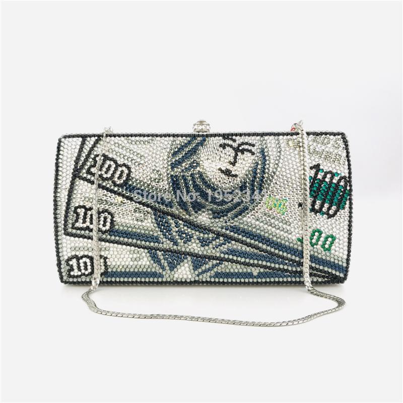 

OC4212 High quality handmade new design 2020 women crystal clutch party bag ladies wedding evening bags, Multi