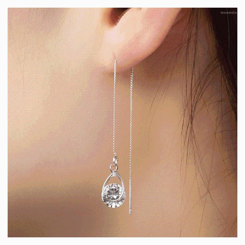 

Womens Girls Lightweight Zircon Alloy Dangle Earrings Elegant Water Drop Earrings for Party Evening Business Costume Jewelry1