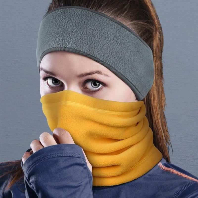 

Winter Bandana Hiking Face Cover Snowboard Ski Neck Warmer Gaiter Cycling Bike Tube Scarf Sports Thermal Half Mask Men Women, Type1
