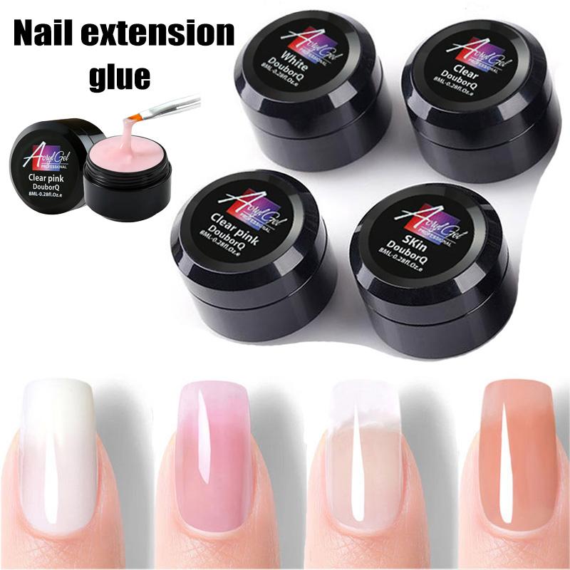 

Gel Hard Finger Nail Extension UV LED Jelly Nail Gel Acrylic Builder Fast Dry M88