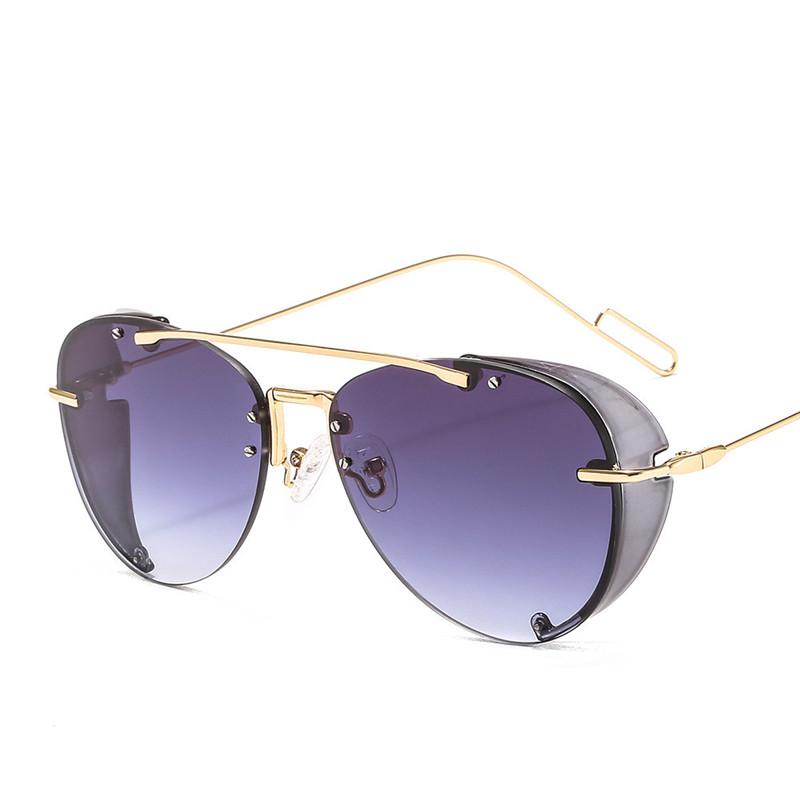 

Sunglasses Punk Jelly Transparent Personality Trend Fashion Eyeglasses Designer Hip-hop Sun Glasses For Women Adult