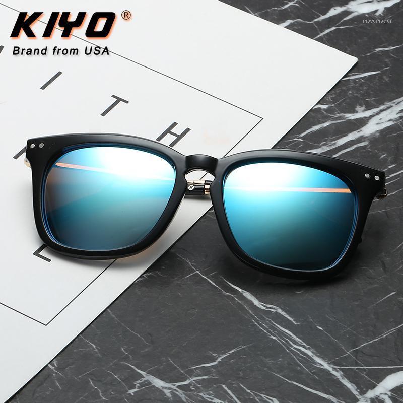 

KIYO Brand 2020 New Women Men Square Polarized Sunglasses PC Vintage Sun Glasses High Quality UV400 Driving Eyewear 3291