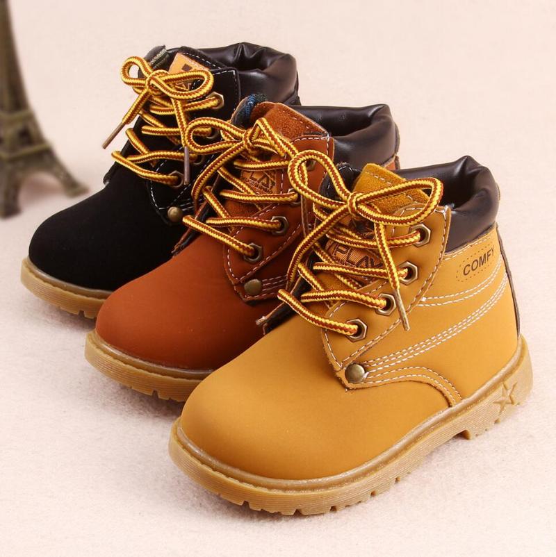 

Fashion Children Spring Winter Shoes Boots For Kids Baby Boys Warm Outerside Girls Snow, Srpring