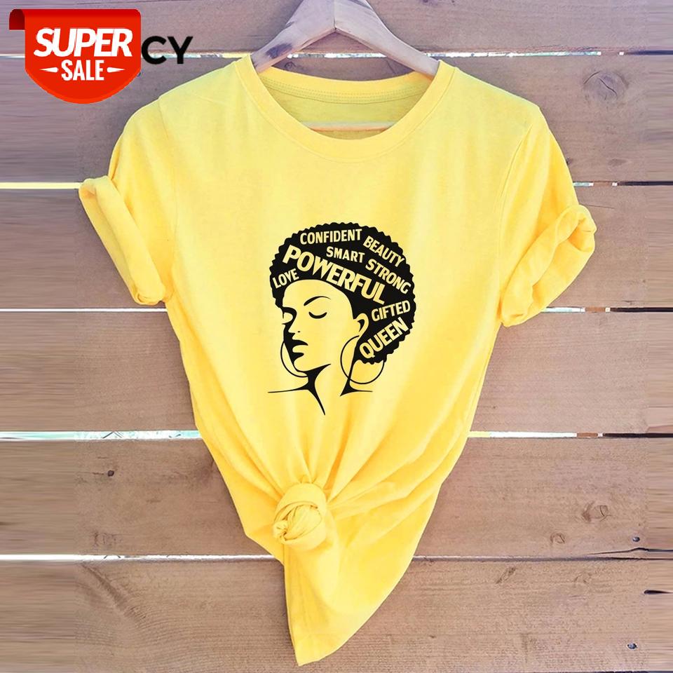 

JFUNCY New Oversize Women's T-shirts Afro Women Harajuku Print Women Cotton T-shirt Female Shirts Tops Clothes Camiseta Mujer #4X77, White