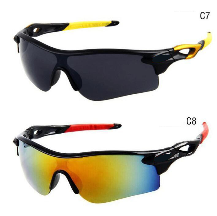 

summer hot sale men outdoor sport SUN glasses driving sunglasses Bicycle Glass woman fashion glasses 9 Colors A++ free shipping