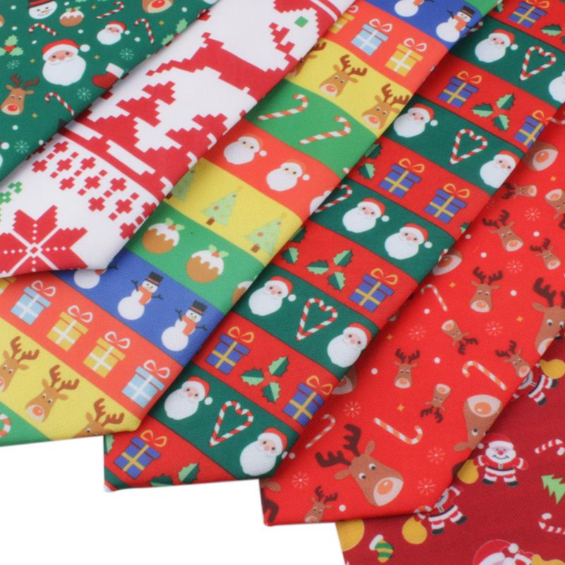 

New 8cm Christmas Printing Necktie Ties for Mens Santa Claus Christmas Tree Elk Dress Polyester Silk Cravat