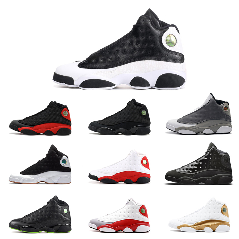 

13 13s men Outdoor shoes Love & Respect History of Flight Lucky Green DMP Cap Gown Rivals mens trainers Sports Sneakers 7-13, Shipping