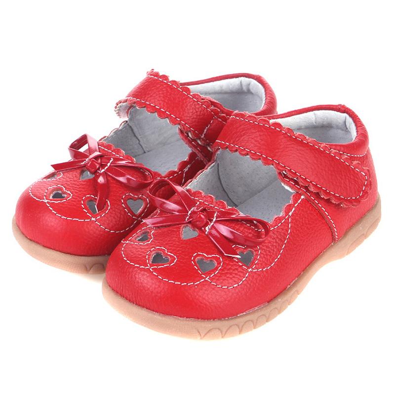 

2021 summer children's sandals hollow girl flat shoes breathable children's sandals heart-shaped girl princess shoes, Red