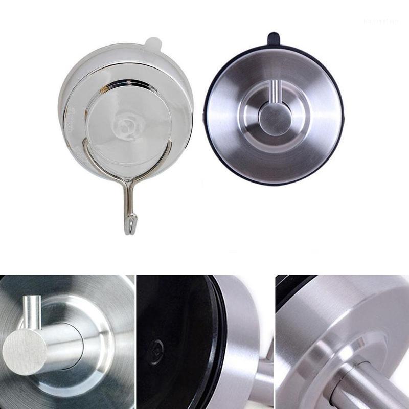 

1pc Bathroom Kitchen Wall Door Hook Hanger Vacuum Suction Cup Sucker Shower Towel Can Hold 5kg1
