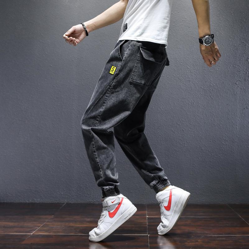 

Business Fashion Jeans For Men 2020 Plus Size Casual Denim Trousers Pants Men Spring Autumn Jeans Slim Fit Men's Pants Black