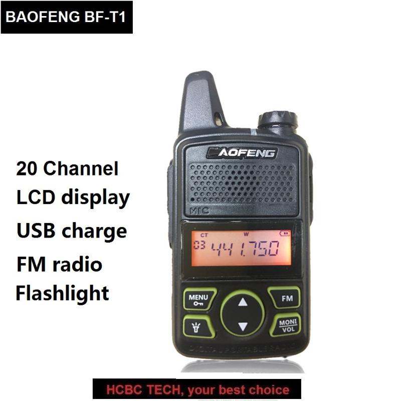 

Baofeng BF-T1 Mini Walkie Talkie Portable CB Radio UHF 400-470MHZ 20CH BF T1 Mobile Transceiver BAOFENG T1 FM