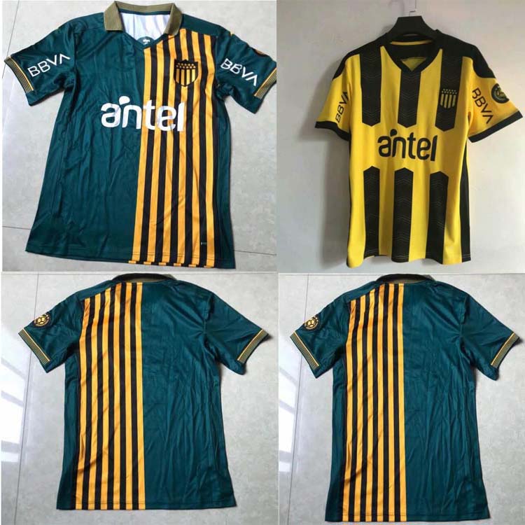 

2020 2021 Club Atletico Penarol soccer jerseys 20 21 Peñarol Uruguay Lucas Ezequiel Viatri NEW HOME Fabricio Formiliano football shirts, Yellow