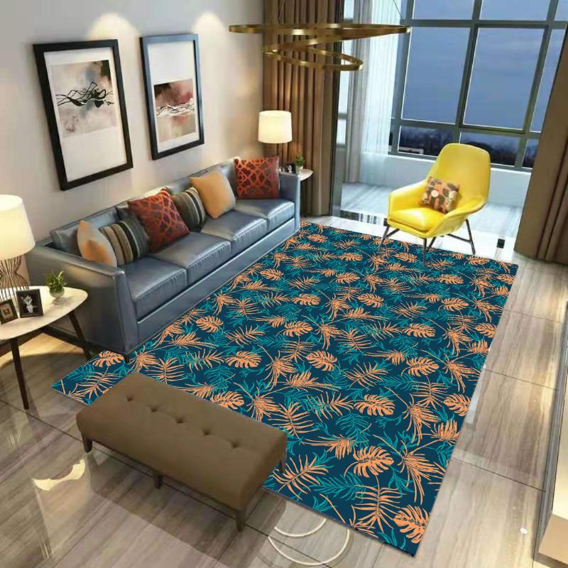 

Leaves Fashion Soft Flannel 3D Printed Rugs Mat Rugs Anti-slip Large Rug Carpet Home Decoration Drop Shipping 04, 10
