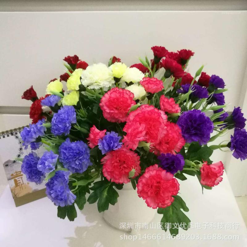 

Fresh rural green simulation flowers 10 heads of home decoration and artificial flowers1, Pink