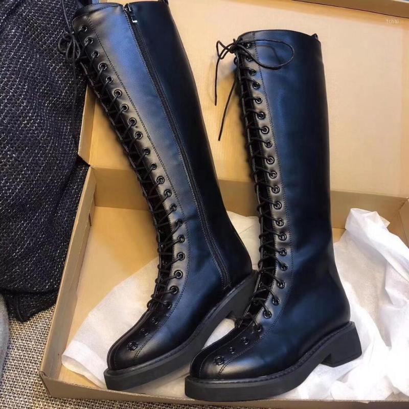 

2020 Hot Women Boots Motorcycle Boot Winter Ladies Fashion Square Heel Shoes Over The Knee Thigh High Suede Long Boots1, Black