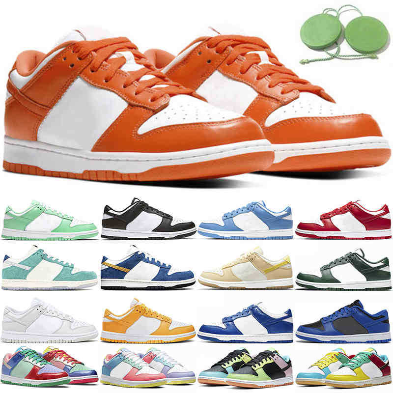 

University Red Blue Runnning Shoes Candy Low Photon Dust Brazil Black White Lemon Drop Green Glow Sport Shoe scarpa Mens Womens Sneakers, #23 dunklow candy 36-39
