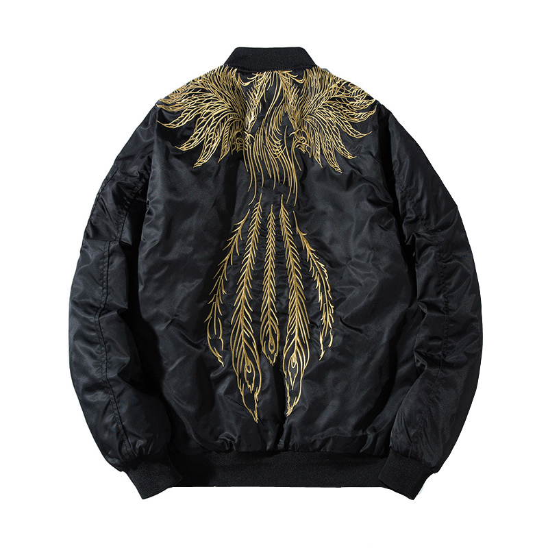 

Arrival New 2020 Hot-embroidered Embroidered Youth Baseball Uniform Jacket with Casual Male Zipper Pattern Rib Bomber Sleeve Ehlx, See chart