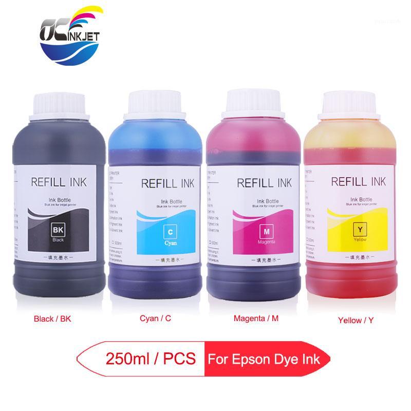 

4x250ml Refill Dye Ink Bottle For Stylus 4000 7600 9600 7400 7600 7450 9400 9450 4800 4880 7800 7880 9800 9880 Printer Ink1