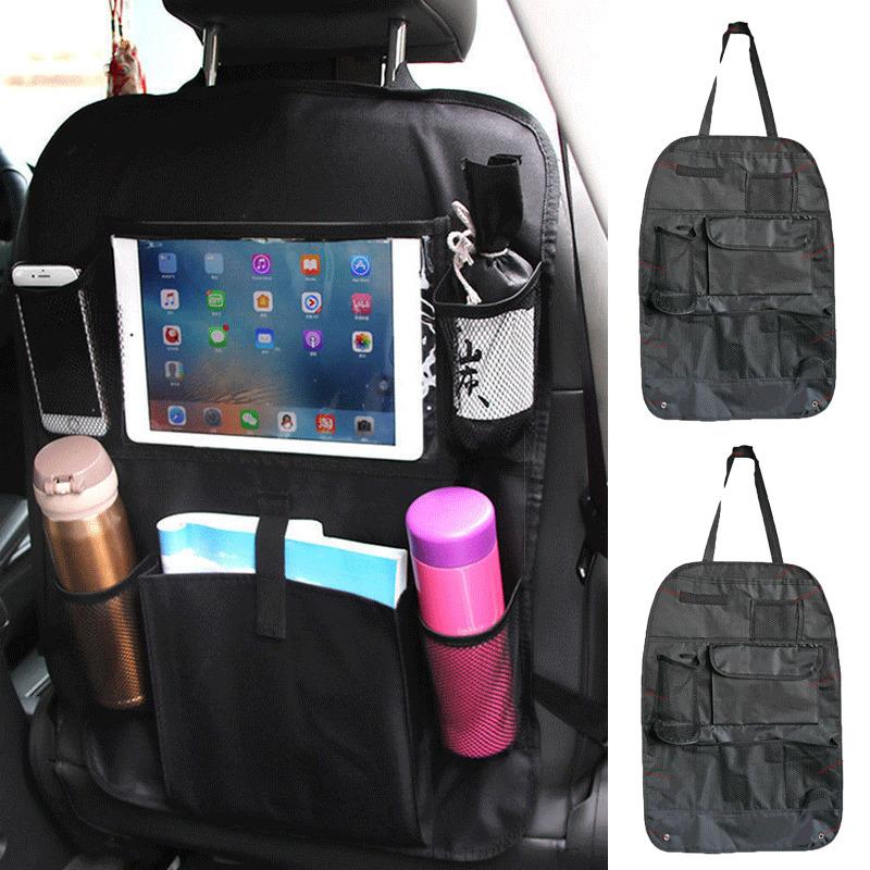 

Multi-Pocket Car Seat Back Protector Cover Children Kick Mat Protect Hold Storage Bag
