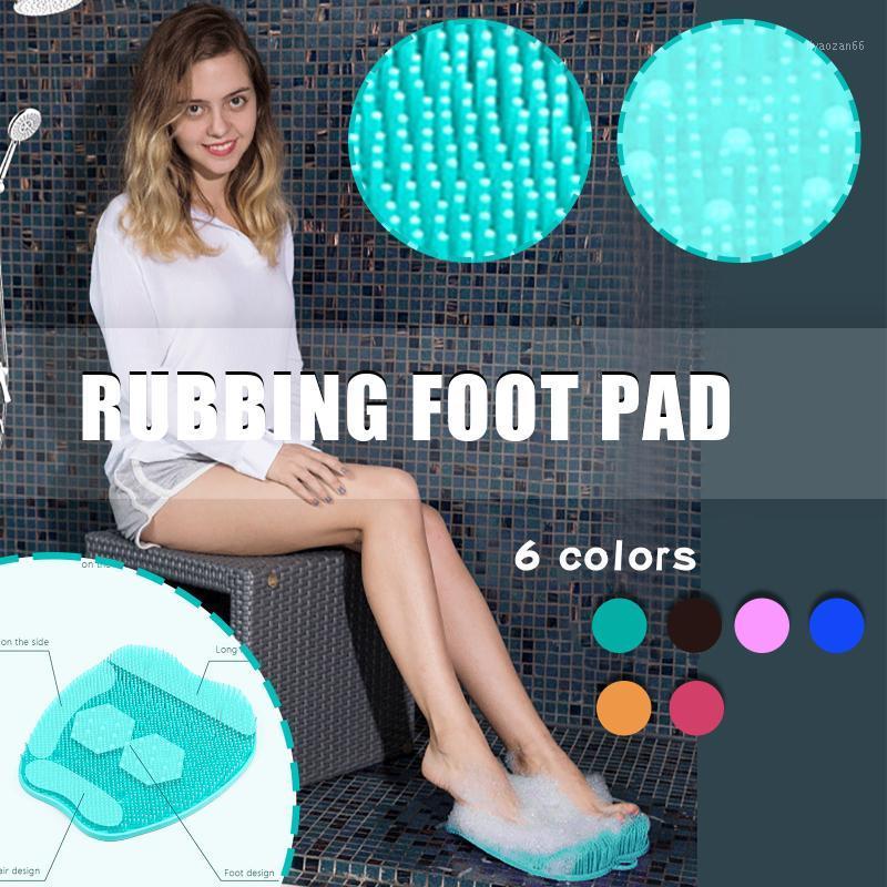 

Bathroom Massage Foot-washing Mats Foot Exfoliation Dead Skin Calluses Feet Sole Cleaning Brush Sole Massage Cushion #411