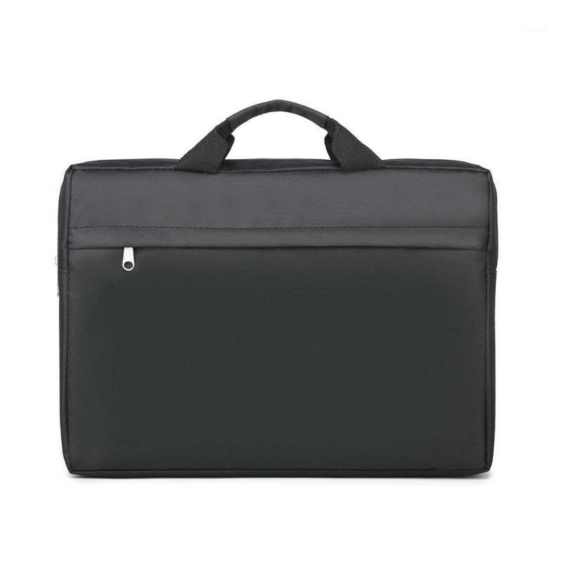 

Business Document Notebook Laptop Bag Portable Men Handbag Oxford Document Organizer Briefcase Bag File Messenger Shoulder1, Black