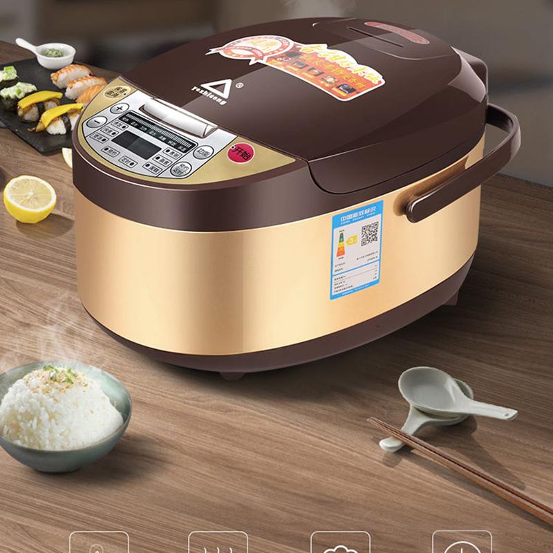 

5L Rice Cooker Household Electric Cooking Machine Multi Electric Rice Soup Porridge Steam Cake Large Led Screen cooking pot 2021