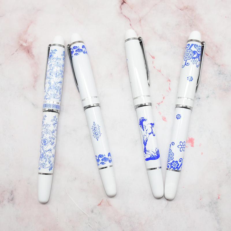 

1pcs New popular pen Chinese porcelain style ballpoint pen school office1