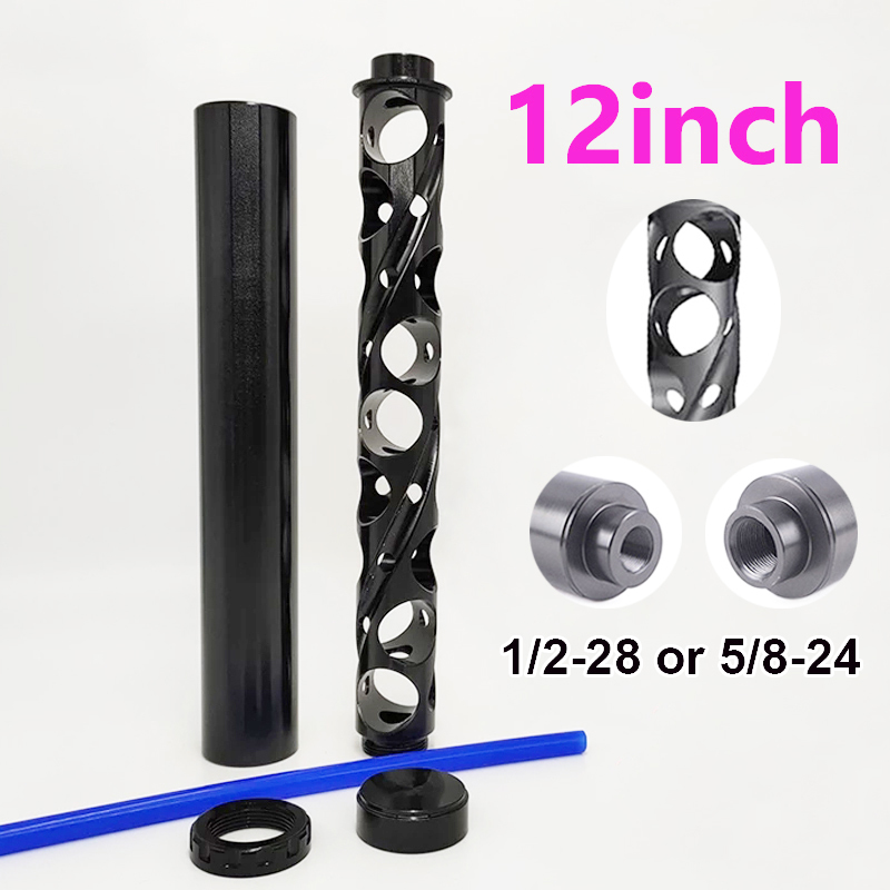 

12 inch 43mm Extension Spiral 1/2-28 or 5/8-24 Car Fuel Filter Single Core for NaPa 4003 WIX 24003 Fuel-Trap Solvent