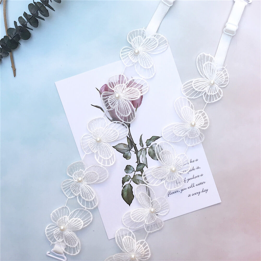 

Moly Story Decorative Butterfly Lace Bra Straps Women Intimate Accessories