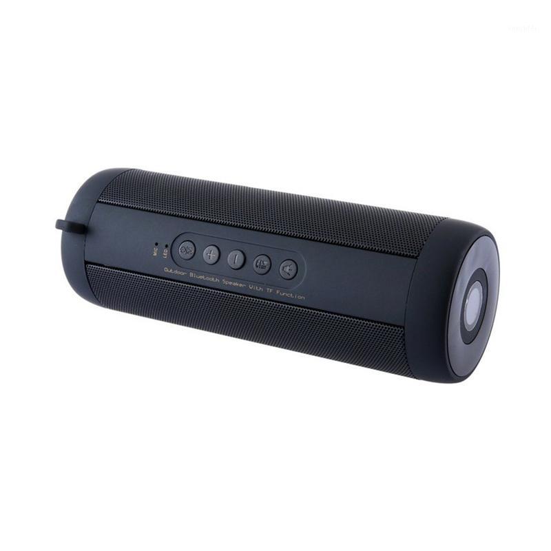 

T2 Bluetooth Speaker Waterproof Portable Outdoor Wireless Mini Column Box Speaker Support Tf Card Fm Stereo Hi-Fi Boxes(Black)1