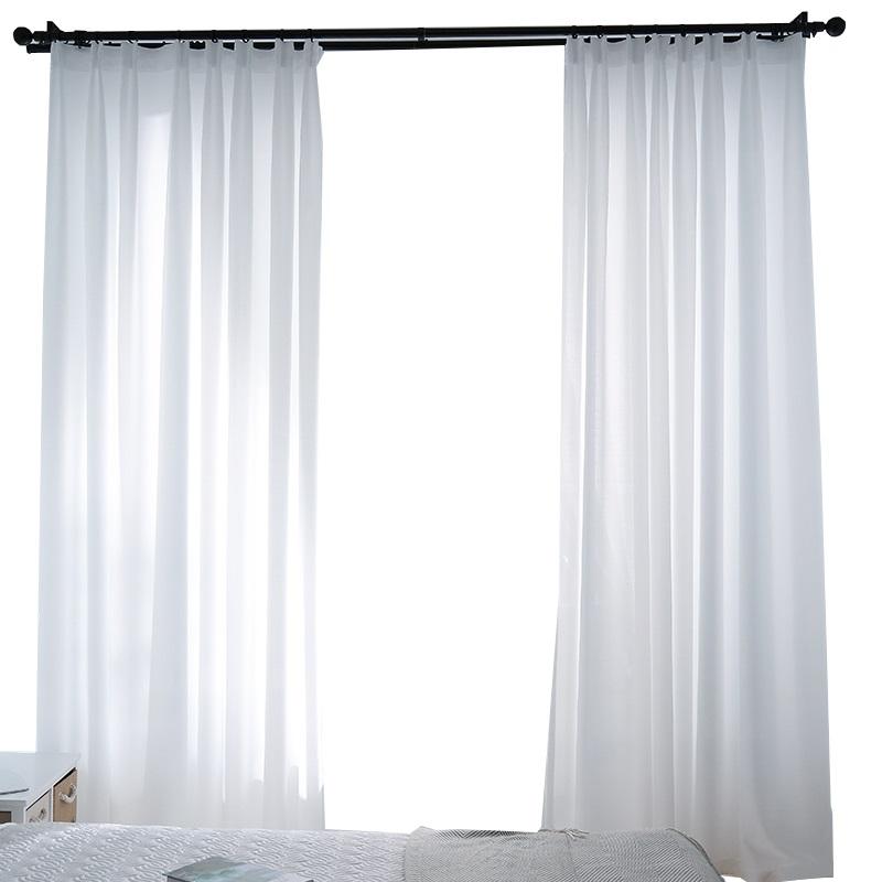 

Custom Made Curtain Tulle Sheer White Light filtering (not see through