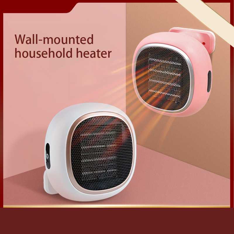 

Mini Wall-mounted Fan Heater Portable Desktop Electric Ceramic Heater Household Warm Air Fan Office Room Wall Hanged Warmer