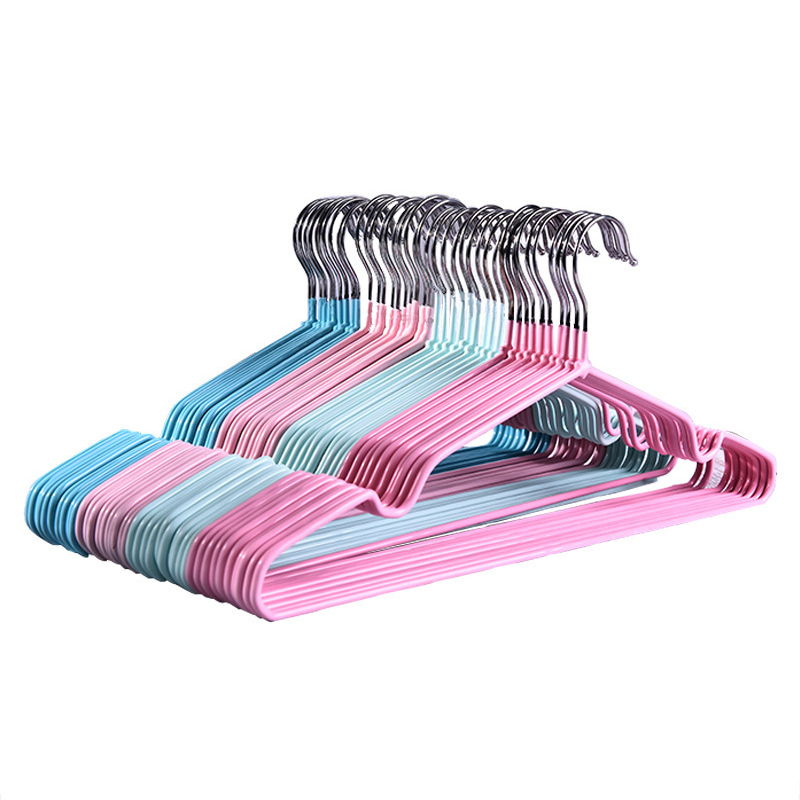 

Home Metal Nano Coat Hanger Windproof Anti-skid Clothes Hanging Clothes Rack No Trace Clothing Support Durable Thicken Hanger