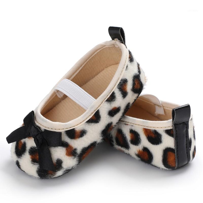 

Cute Baby Elastic Band Leopard Princess Shoes Soft Sole Non-slip Shoes Toddler Girls First Walkers1