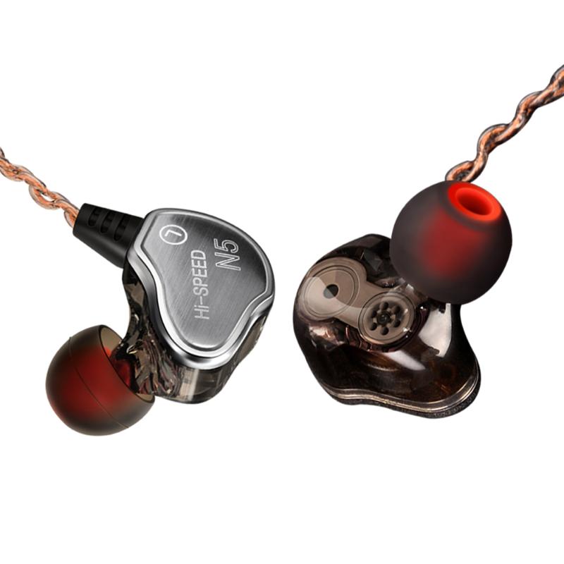 

Auriculares earphone headest computer gaming Wired mobile phone earplugs In-ear metal headset gamer for huawei phone tws, Silver