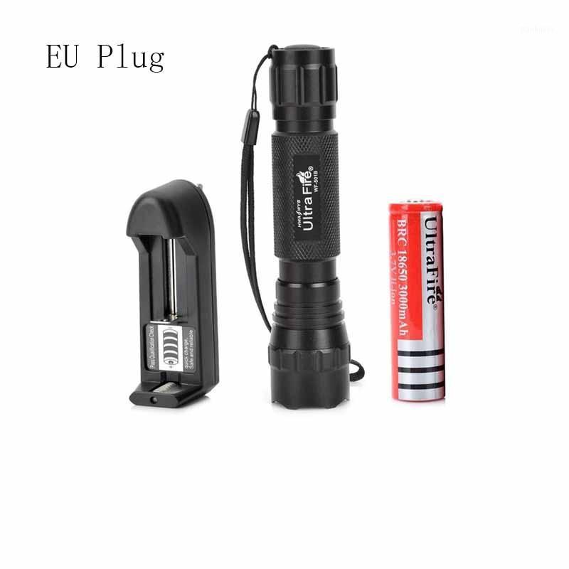 

UltraFire tactical XML-T6 1/5mode LED luz flash Light 18650 battery lantern LED lampe torche sofirn1