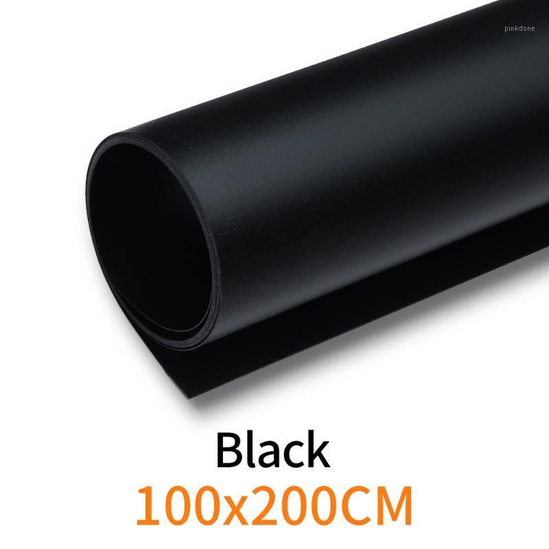 

Black 100cm*200cm 39"*79" Black Seamless Water-proof PVC Backdrop Background Paper for Photo Video Photography Studio1