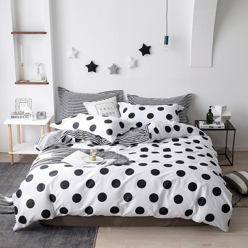 

100% cotton bed linen set Euro bedding nordic duvet cover set sheets bed Cover sheet Bedspread for Pillowcase Home Textile, Miley