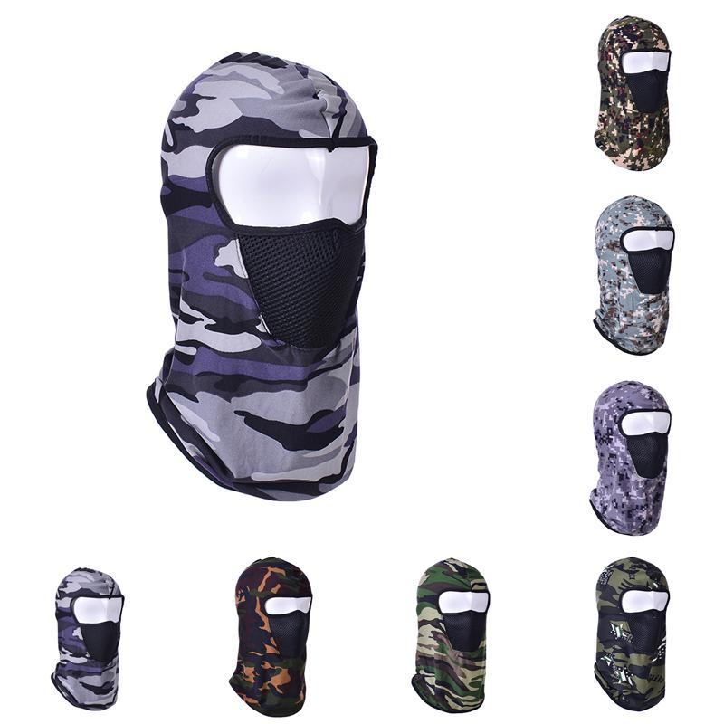 

Camouflage Full Face Scarf Cycling Hunting Army Bike Helmet Liner Tactical Cap