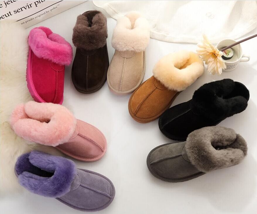 

Hot Sell cotton slippers men women snow boots warm casual indoor pajamas party wear non-slip cotton drag large size women's shoes size 35-45