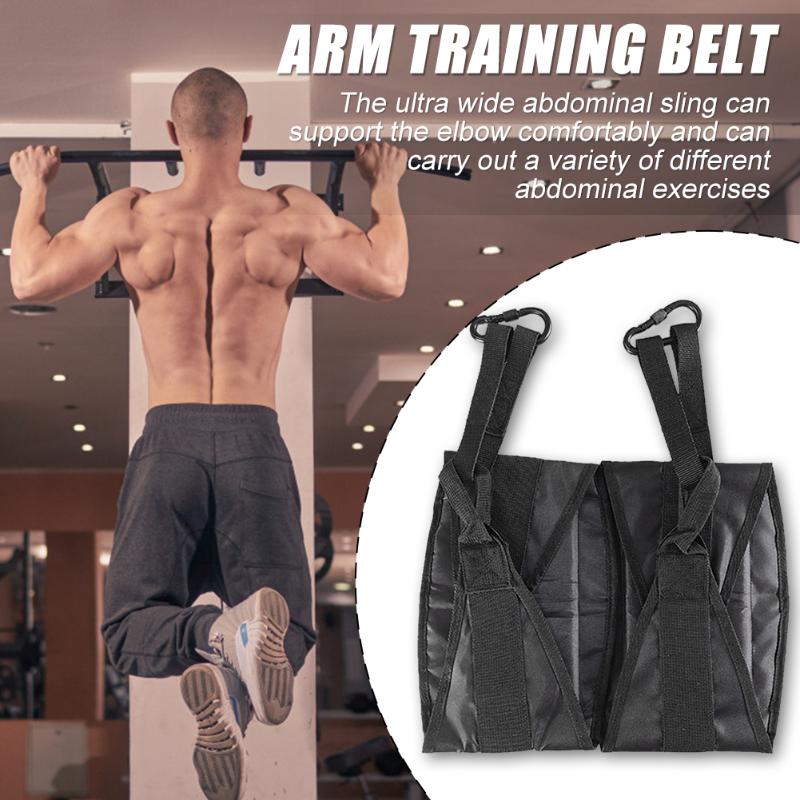 

2pcs Fitness Abdominal Hanging Straps Muscle Training Workout Support Belt