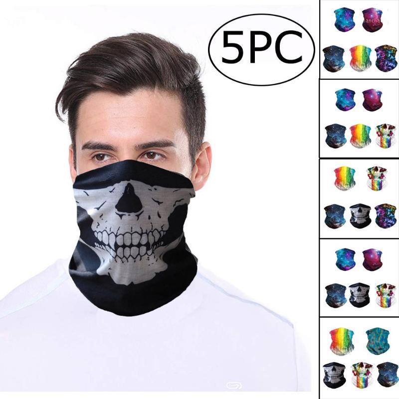 

Feliz 2021 felices 5Pc Printing Face masks Neck Gaiter Scarf masks Tube Headwear for Women Men Isolattion Mask1