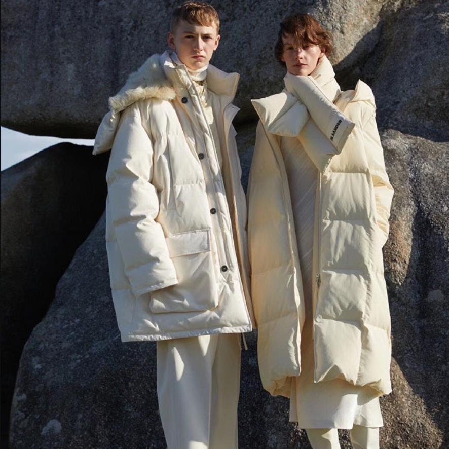 

Adjust winter-30 style thick winter bread natural duck oversized feminine hooded parkas lower down warm coat f675, Pink