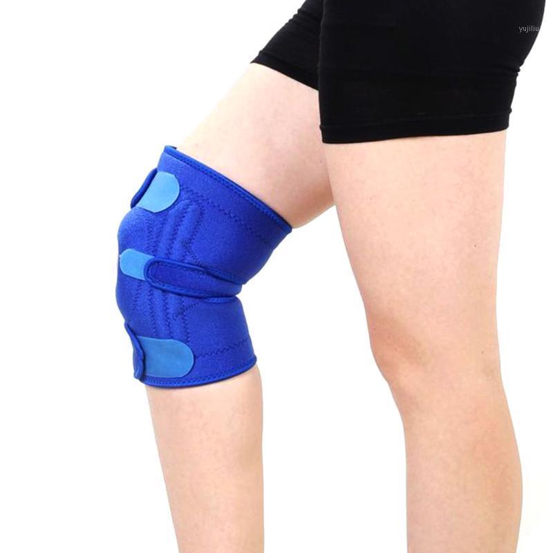

Outdoor Sports Patella Brace Men Women Basketball Gym Soft Climbing Knee Pad Spring Support Protector Riding Magic Sticker1, Grey
