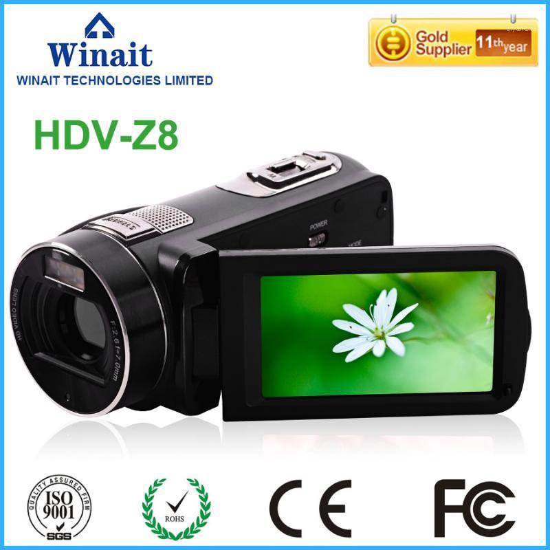 

Wianit 2020 new style professional video camera max 24mp shooting 1080P video recording /TV/USB output digital camcorder1, As pic