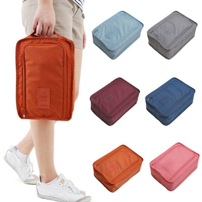 

1pc Convenient Portable Waterproof Shoes Clothing Bag Pouch Travel Storage Bag Shoes Organizer Sorting Lock Home Storage1