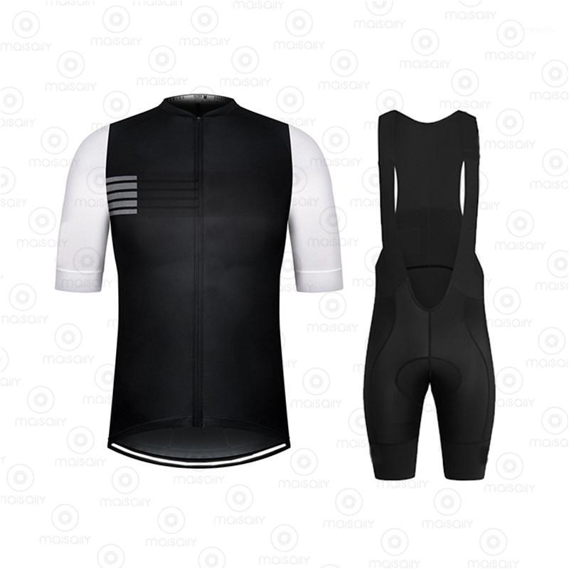 

2020 men Summer Cycling Jersey Bib Short Set Wear Gel Breathable Pad MTB Clothes Kits Bike Clothing Road Suit Ropa Ciclismo1, Cycling shirt 11
